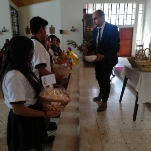 Se celebra el “Jueves Santo” con la tradicional ceremonia de bendición de las ofrendas